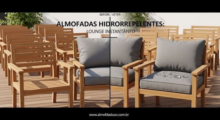 Almofadas: Lounge Instantâneo