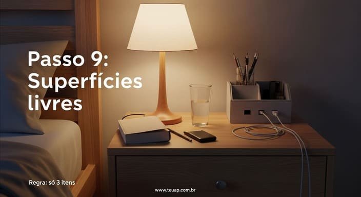 Superfícies livres (regra dos 3 itens)