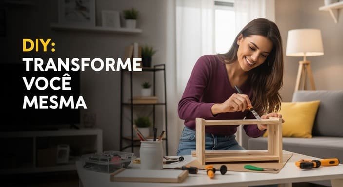 Faça Você Mesma (DIY): Toque Pessoal e Economia Inteligente