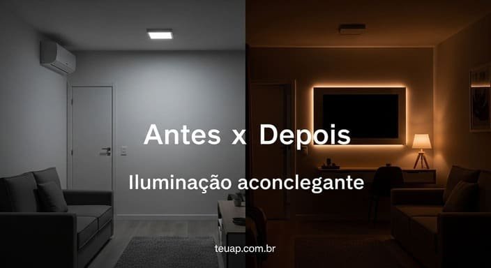 Segredos da Iluminação Aconchegante: 10 Segredos para Transformar seu Apê