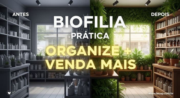 Biofilia Prática: Organize Seu Comércio Pequeno com Plantas que Aumentam o Estilo e Vendas