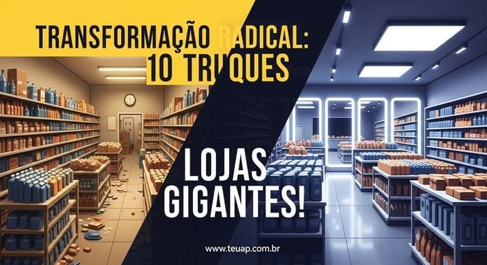 Transformação Radical: 10 Truques de Móveis para Lojas Compactas Parecerem Gigante