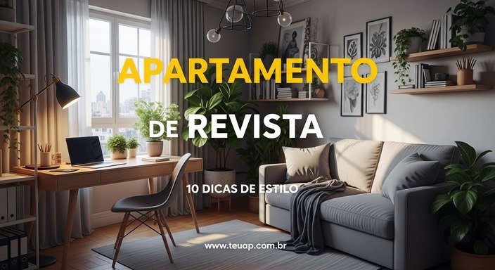 Apartamento de Revista: 10 Dicas para Adaptar seu Espaço