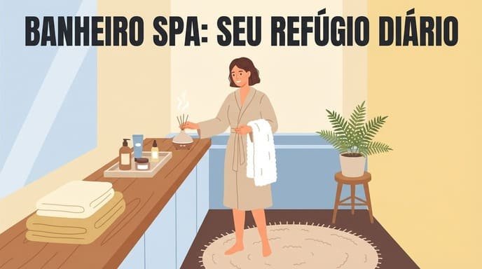 Banheiro spa: 9 ideias simples para relaxar em casa