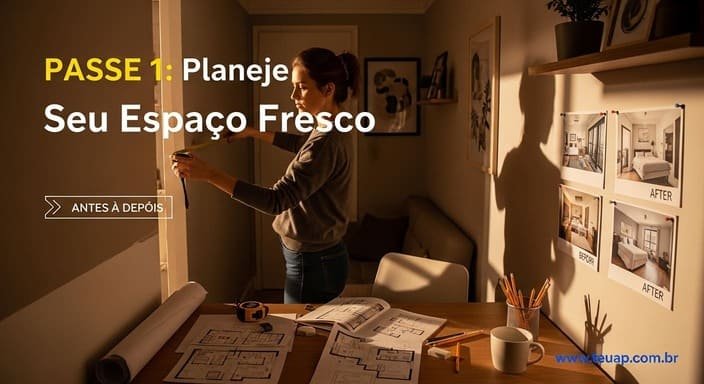 Avalie e Planeje Seu Espaço com Olhar Fresco