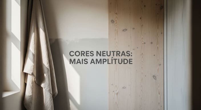 Cores Neutras: Mais Amplitude
