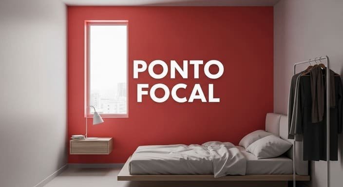 O Poder do Ponto Focal Colorido