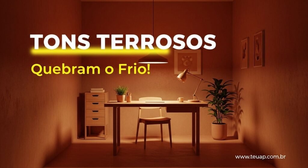 Adote Tons Terrosos para Quebrar o Frio do Minimalismo