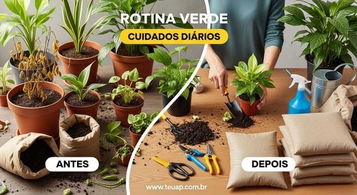 Rotina Verde: Cuidados Diários