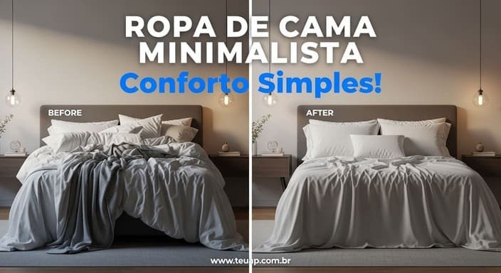 Roupa de Cama Minimalista