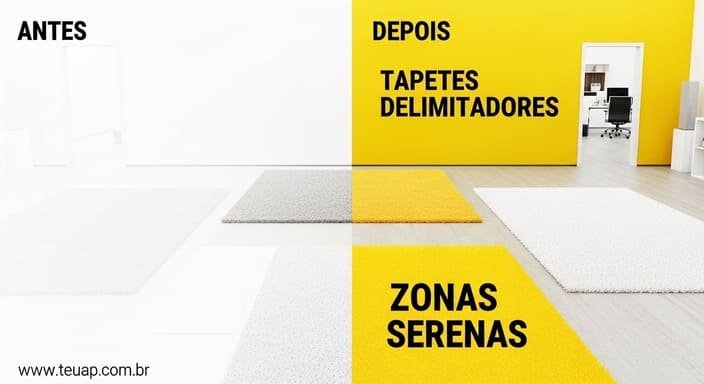 Zonas de Transição com Tapetes Delimitadores