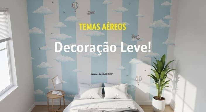 Temas Aéreos e Minimalistas: Decoração Leve