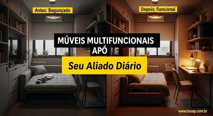 Móveis Multifuncionais: Seu Aliado Diário