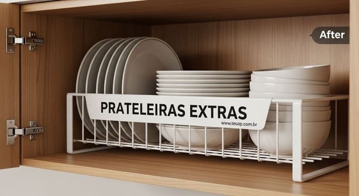 Prateleiras Extras
