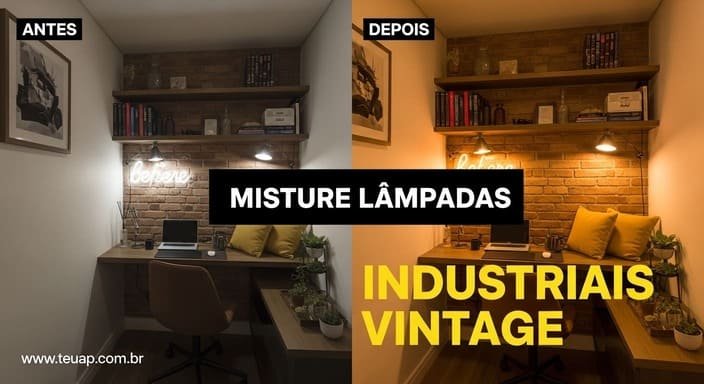 Misture Lâmpadas (Industriais Vintage)