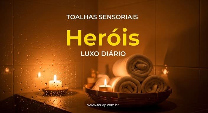 Toalhas Sensoriais Heróis