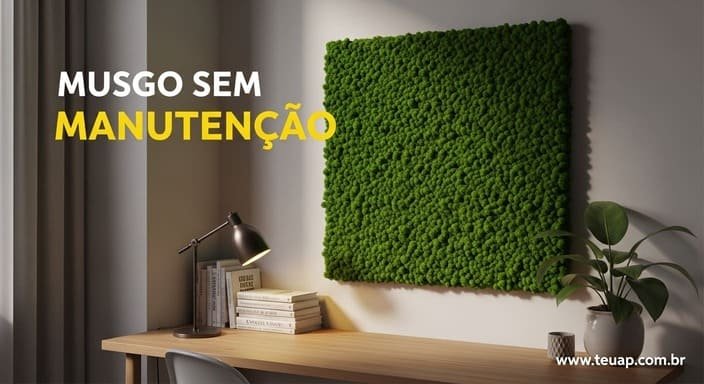 Musgo Sem Manutenção