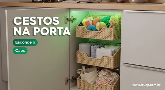 Cestos Pendurados na Porta