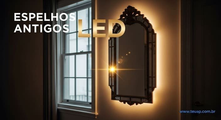 Espelhos Antigos Iluminados