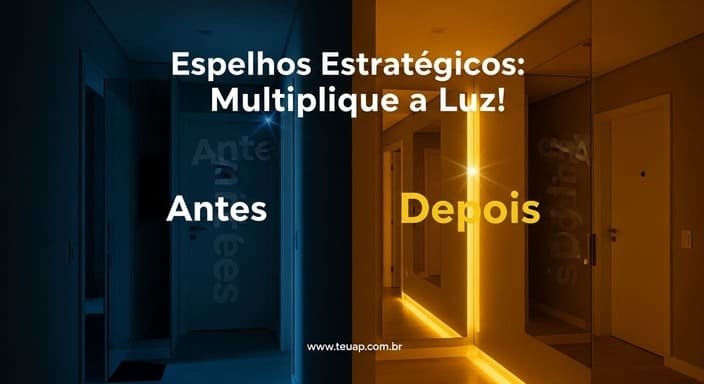 Espelhos Estratégicos
Multiplique Luz!