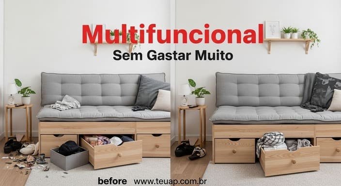Móveis Multifuncionais Sem Gastar Muito