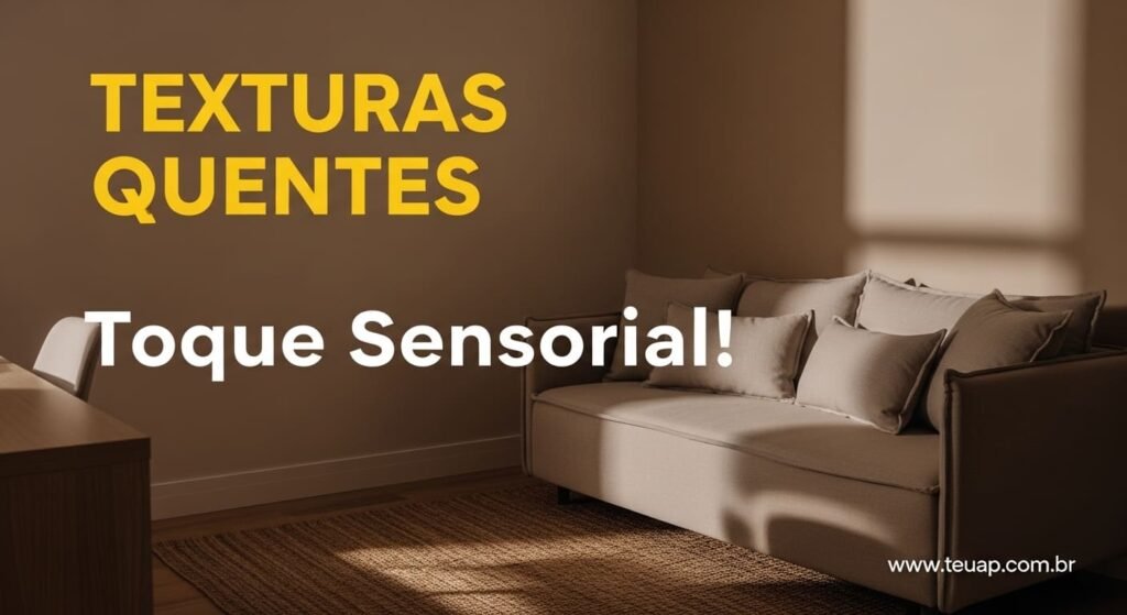 Texturas Quentes para Toque Sensorial