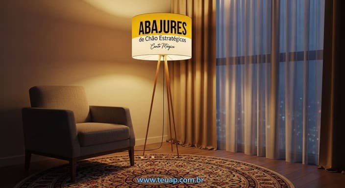 Abajures de Chão Estratégicos