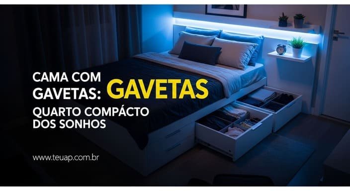 Cama com Gavetas Sonhos