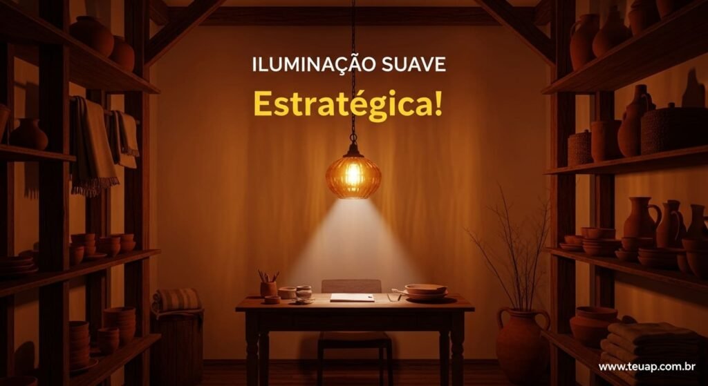 Iluminação Suave e Estratégica