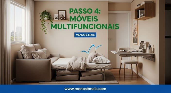 Passo 4: Móveis Multifuncionais