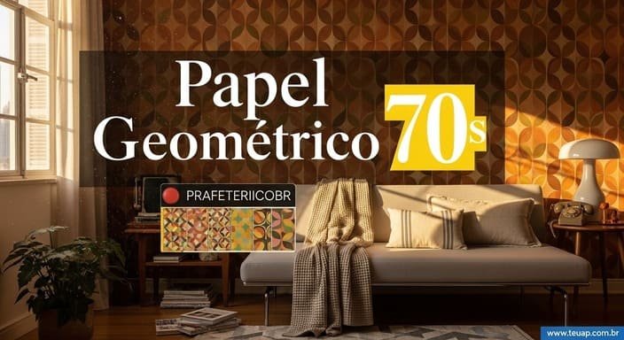 Papel de Parede Geométrico