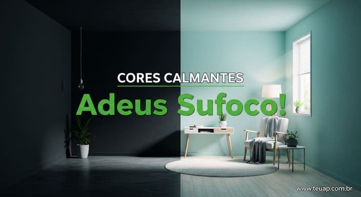 Cores Calmantes nas Paredes