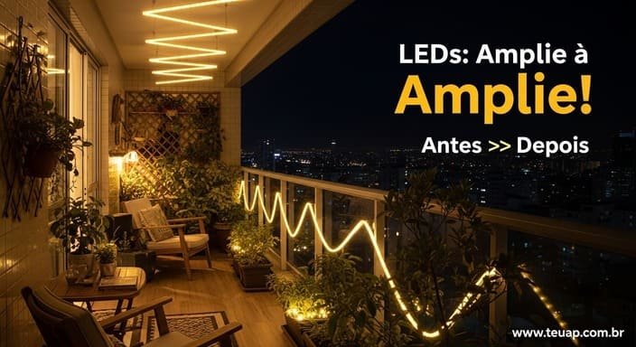 LEDs: Amplie à Noite!