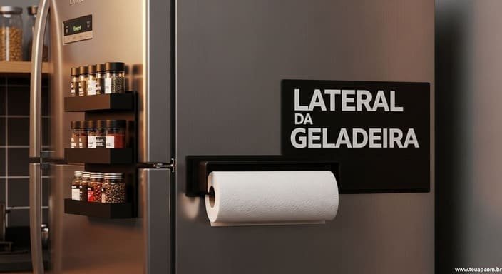 Lateral da Geladeira