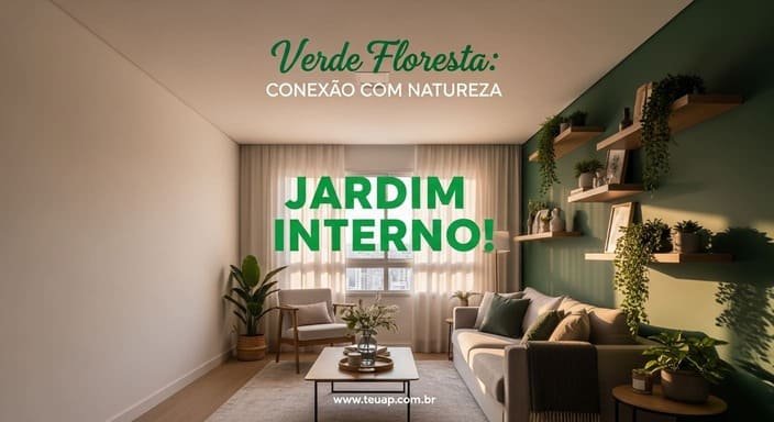 Verde Floresta: Natureza Salas