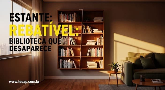 Estante Rebatível Desaparece