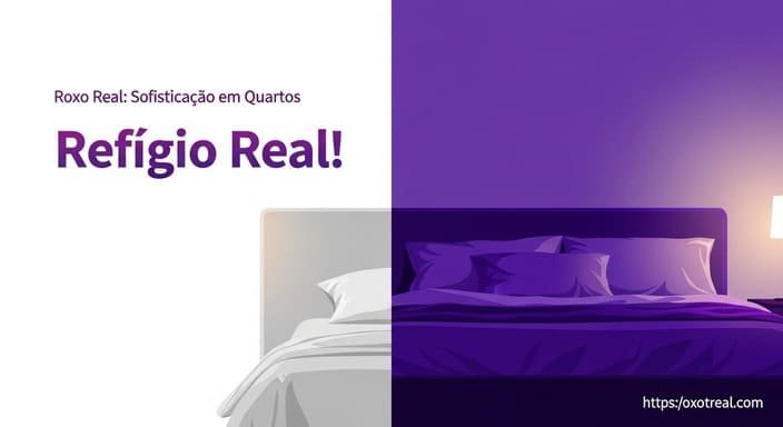 Roxo Real: Sofisticação