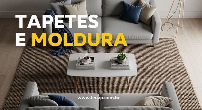 Tapetes e Moldura