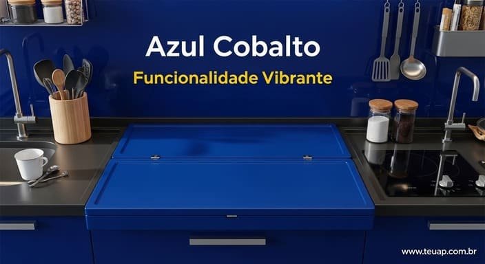 Azul Cobalto Funcionalidade Vibrante