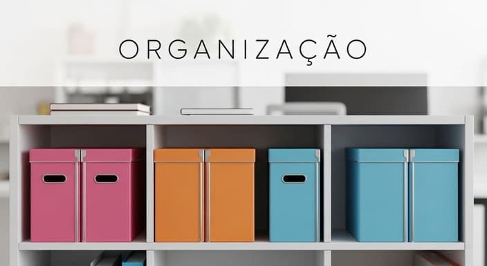 Organização com Cor e Estilo