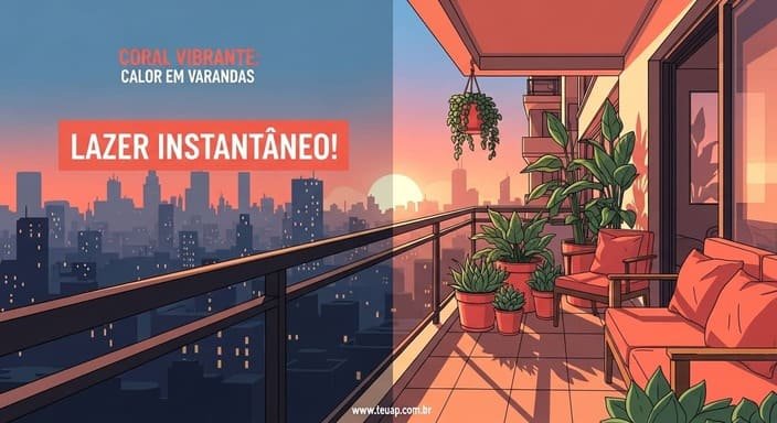 Coral: Calor Varandas