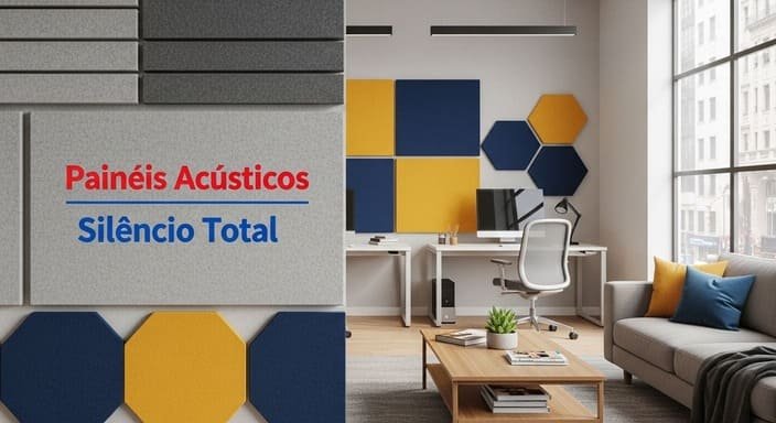 Painéis Acústicos: Silêncio em Espaços Abertos
