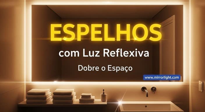 Reflexos em Espelhos com Luz