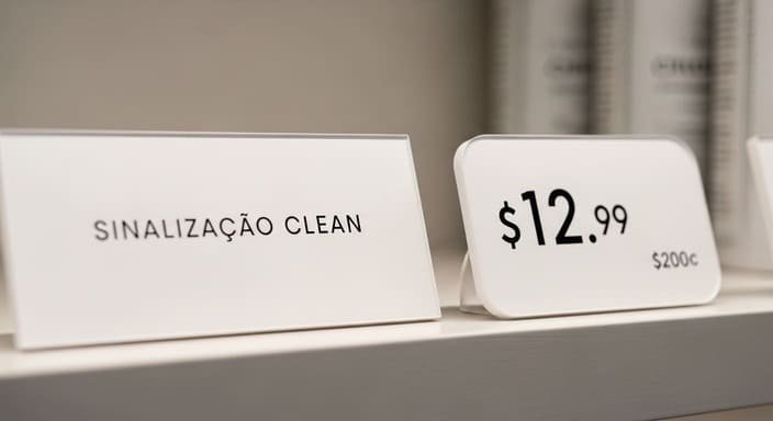 Sinalização Minimalista