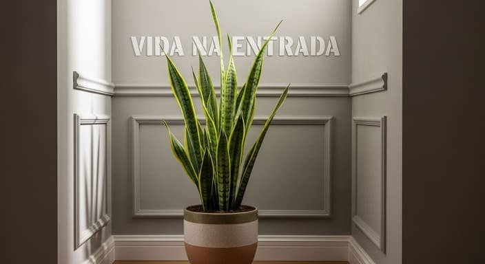 Traga o Verde: Plantas que amam sombra trazem vida.