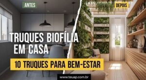 Truques Biofilia em Casa: 10 Truques para Trazer Natureza e Bem-Estar