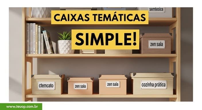 Crie Caixas Temáticas para Coesão Visual