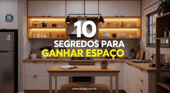 10 Segredos de Organização para Cozinha Pequena