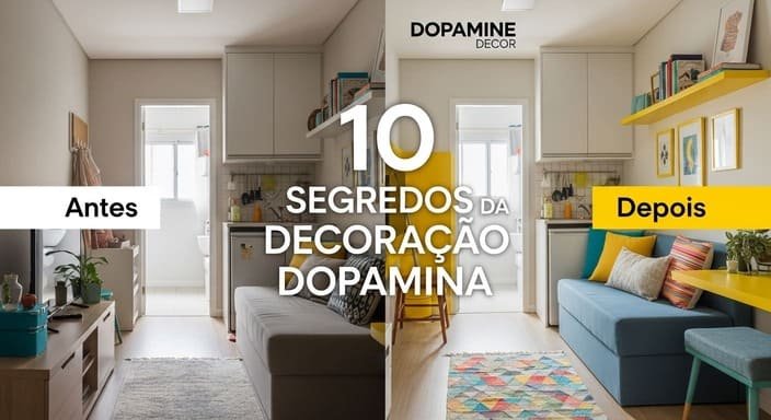 10 Segredos da Decoração Dopamina