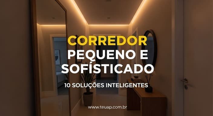 Corredor Pequeno e Sofisticado